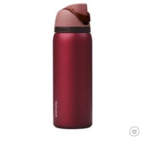 NWT Special Edition Owala Stainless Steel FreeSip Water Bottle - Poinsettia